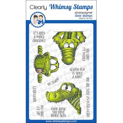 Whimsy Stamps Dustin Pike Clear Stamps - InstaGator